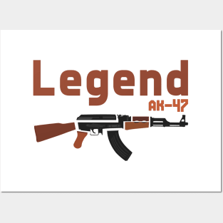 ak 47 legend Posters and Art